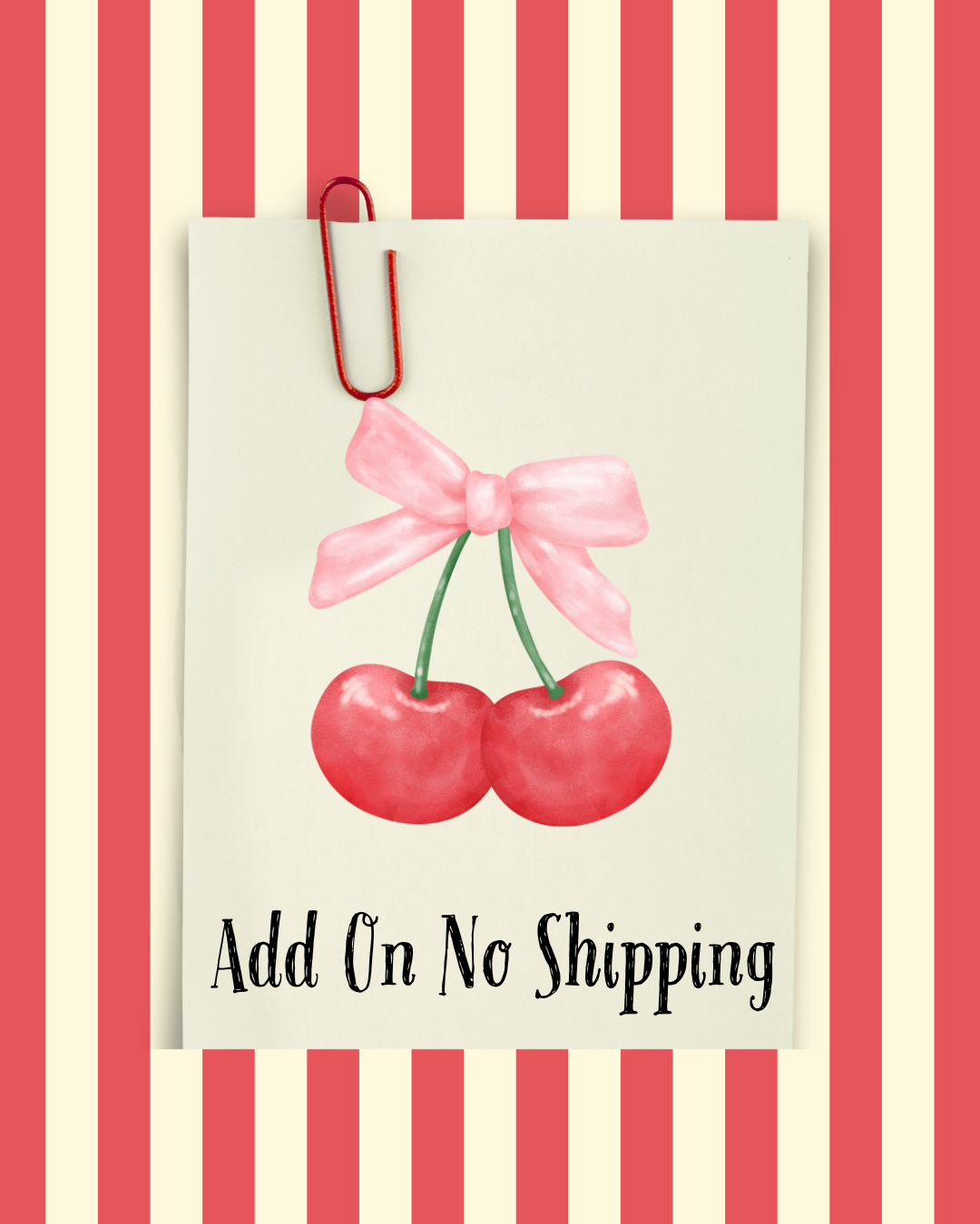 Add On No Shipping