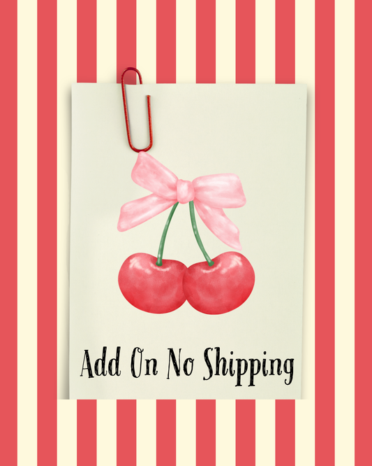 Add On No Shipping